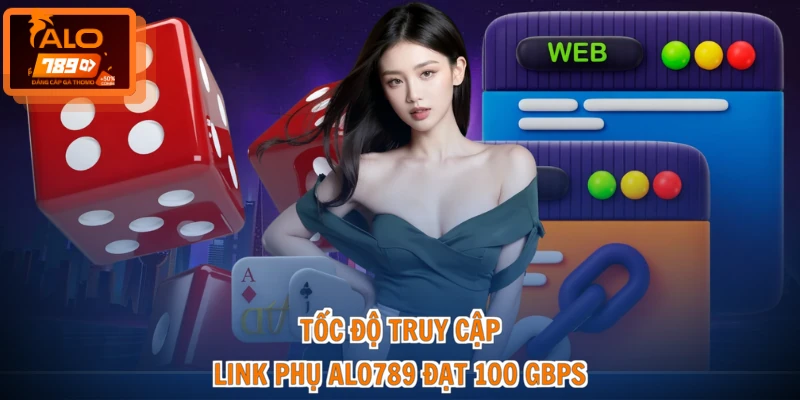 Tốc độ truy cập link phụ ALO789 đạt 100 Gbps